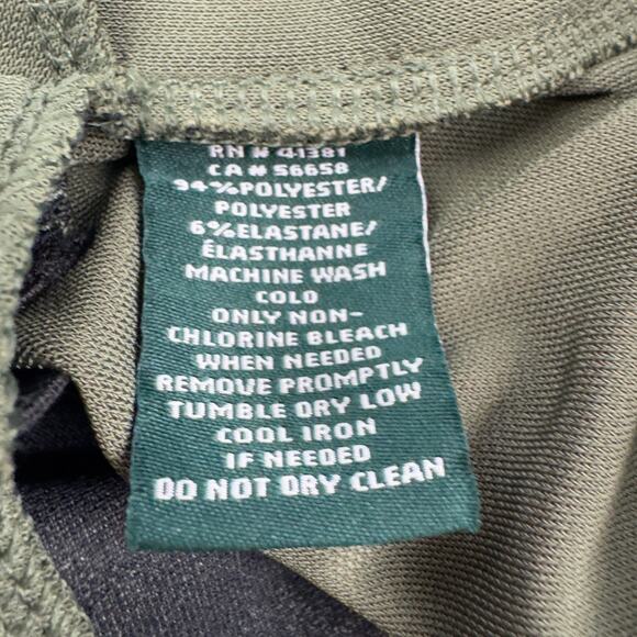 Lauren Ralph Lauren Slinky Pull On Wide Leg Dress Pants Women's Size Large - Picture 7 of 8